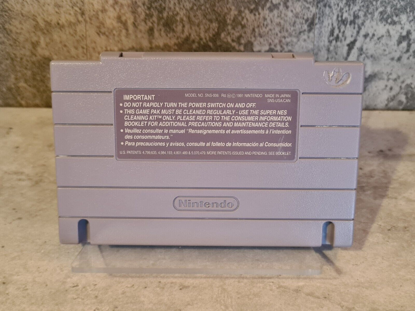 SNES Super Nintendo James Bond Jr NTSC USA Modul - T-Retro-Games