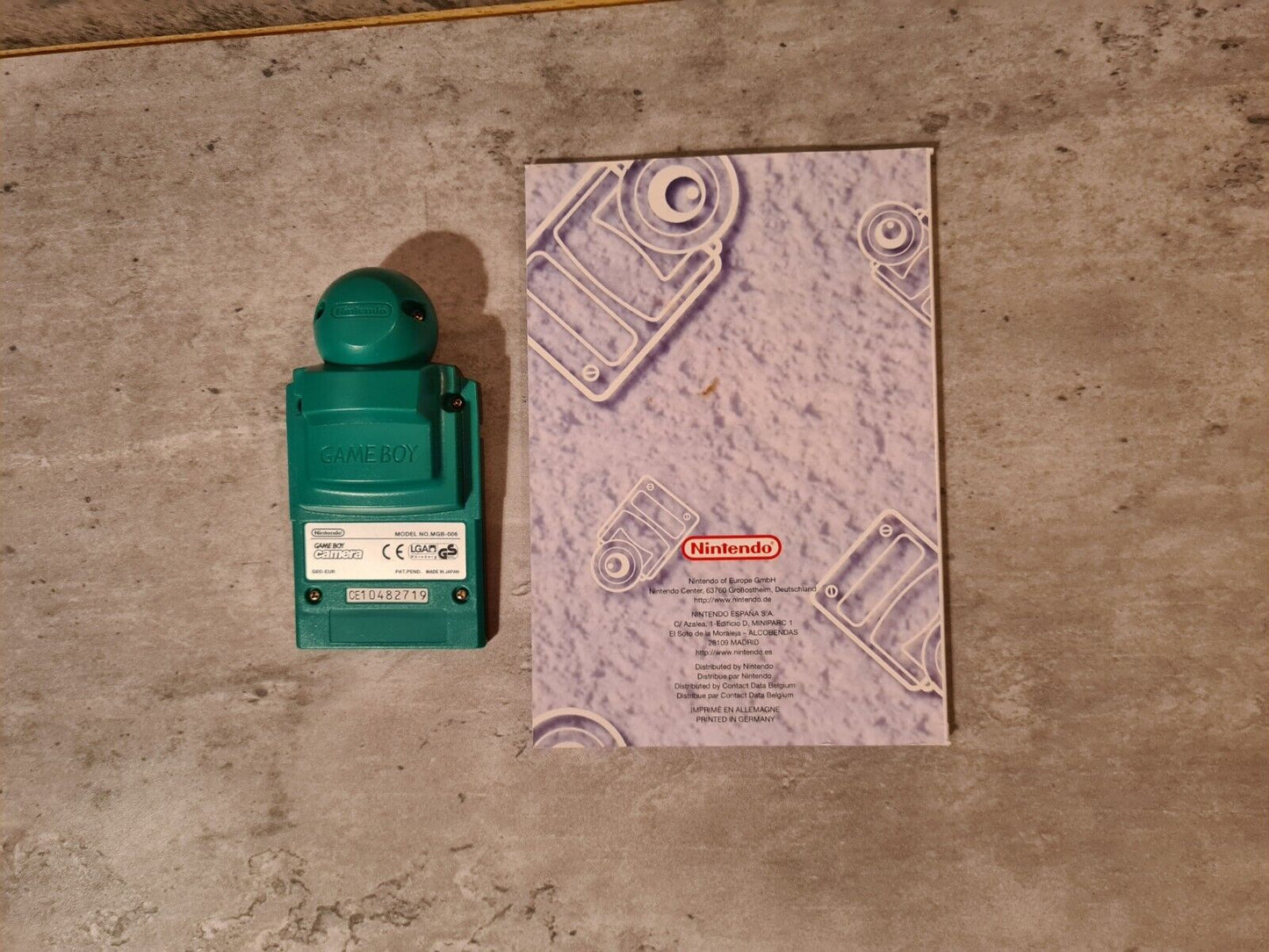 Nintendo Game Boy Classic Game Boy Camera Grün Green OVP - T-Retro-Games