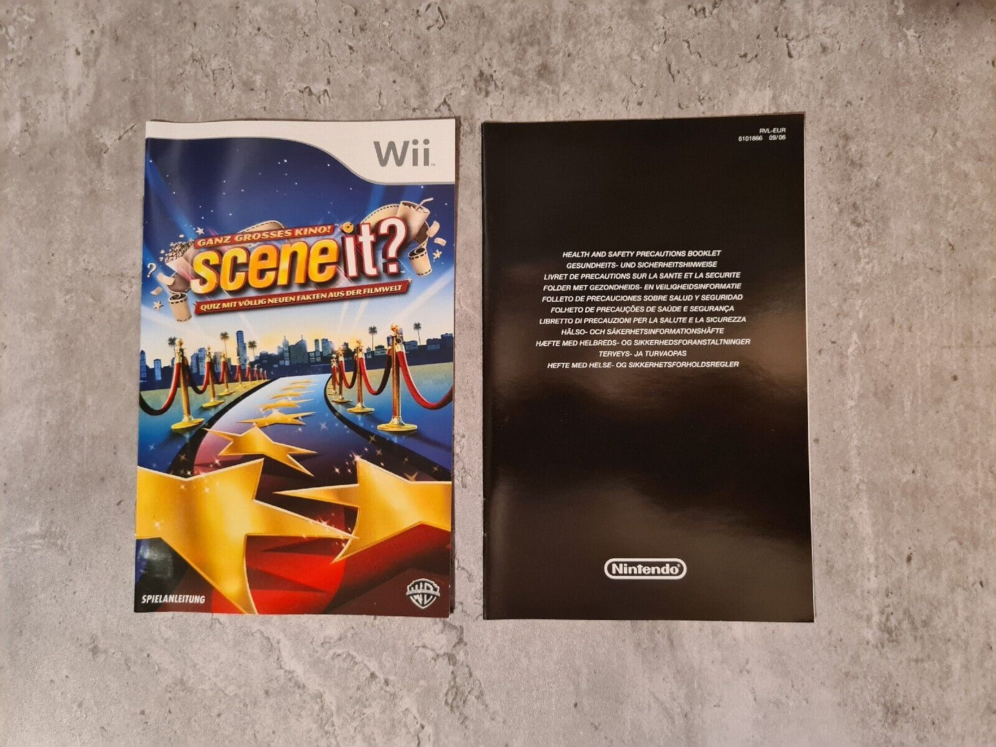 Nintendo Wii Spiel Ganz großes Kino! Scene it? mit OVP und Anleitung NOE - T-Retro-Games