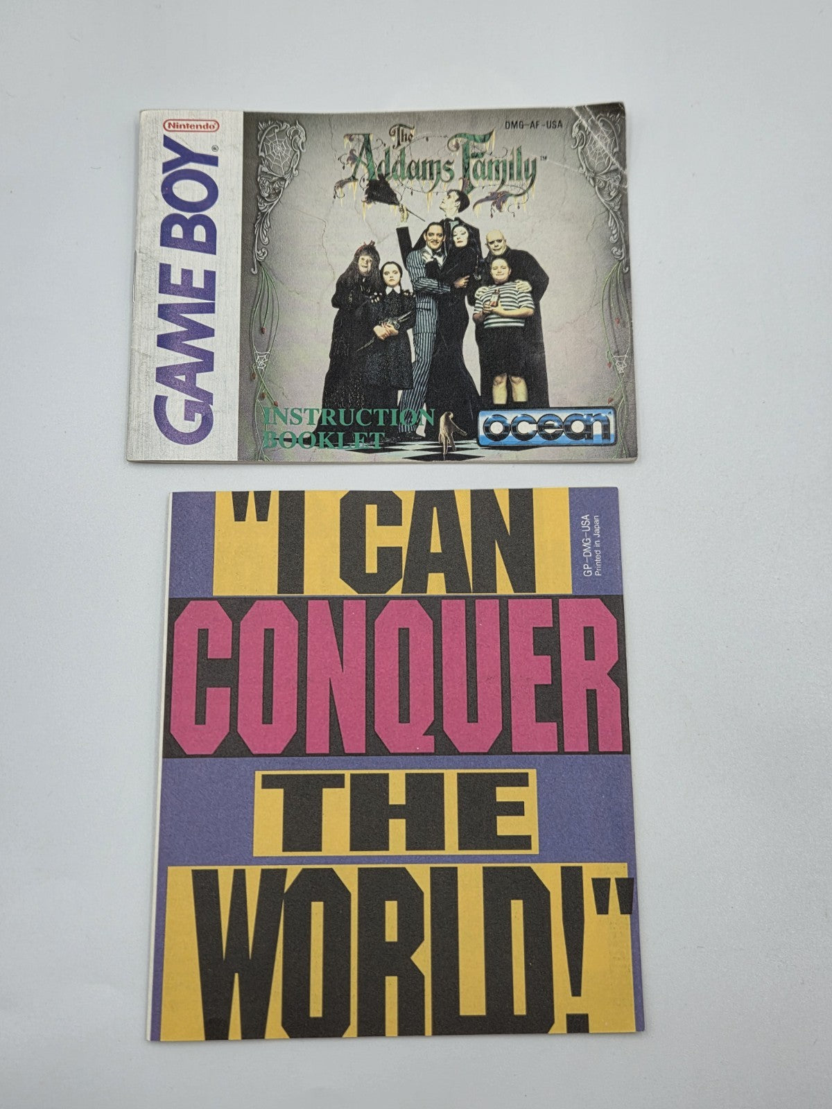 Nintendo Game Boy Classic Spiel The Addams Family mit OVP und Anleitung USA