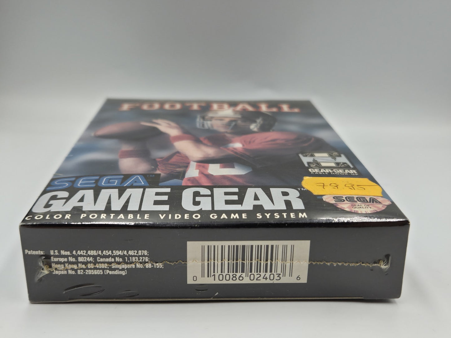 Sega Game Gear Joe Montana Football NEU NEW Sealed Englisch USA