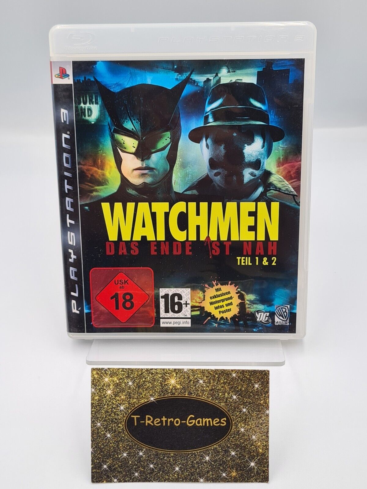 PS3 Playstation 3 Watchmen Das Ende ist Nah Teil 1 & 2 mit OVP und Anleitung - T-Retro-Games