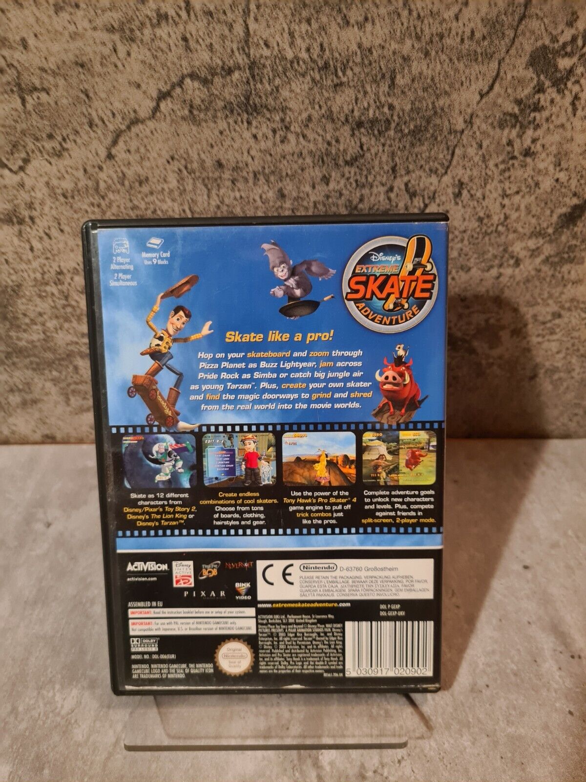 Nintendo GameCube Disney's Extreme Skate Adventure mit OVP und Anleitung UKV - T-Retro-Games
