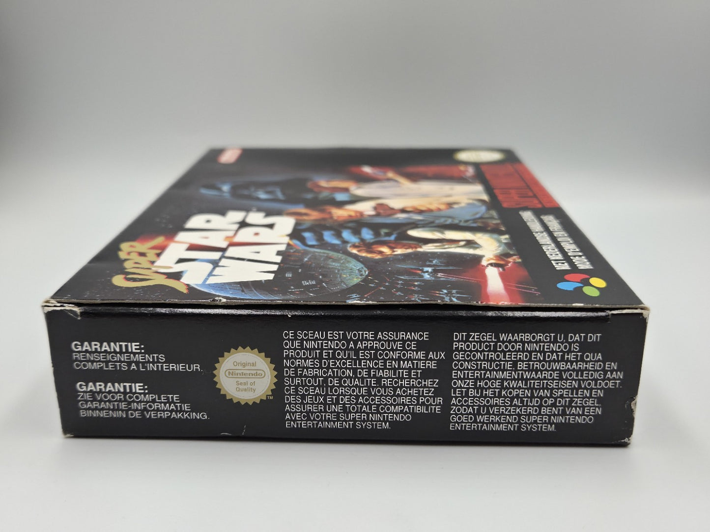 SNES Super Nintendo Super Star Wars mit OVP und Anleitung FAH