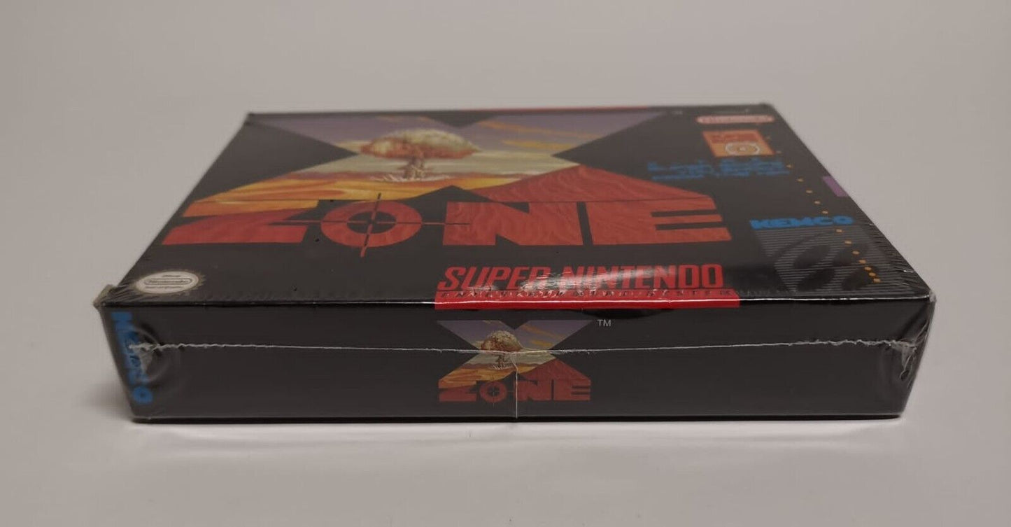 SNES Super Nintendo X-Zone - NEU - New - Sealed OVP - NTSC USA - T-Retro-Games