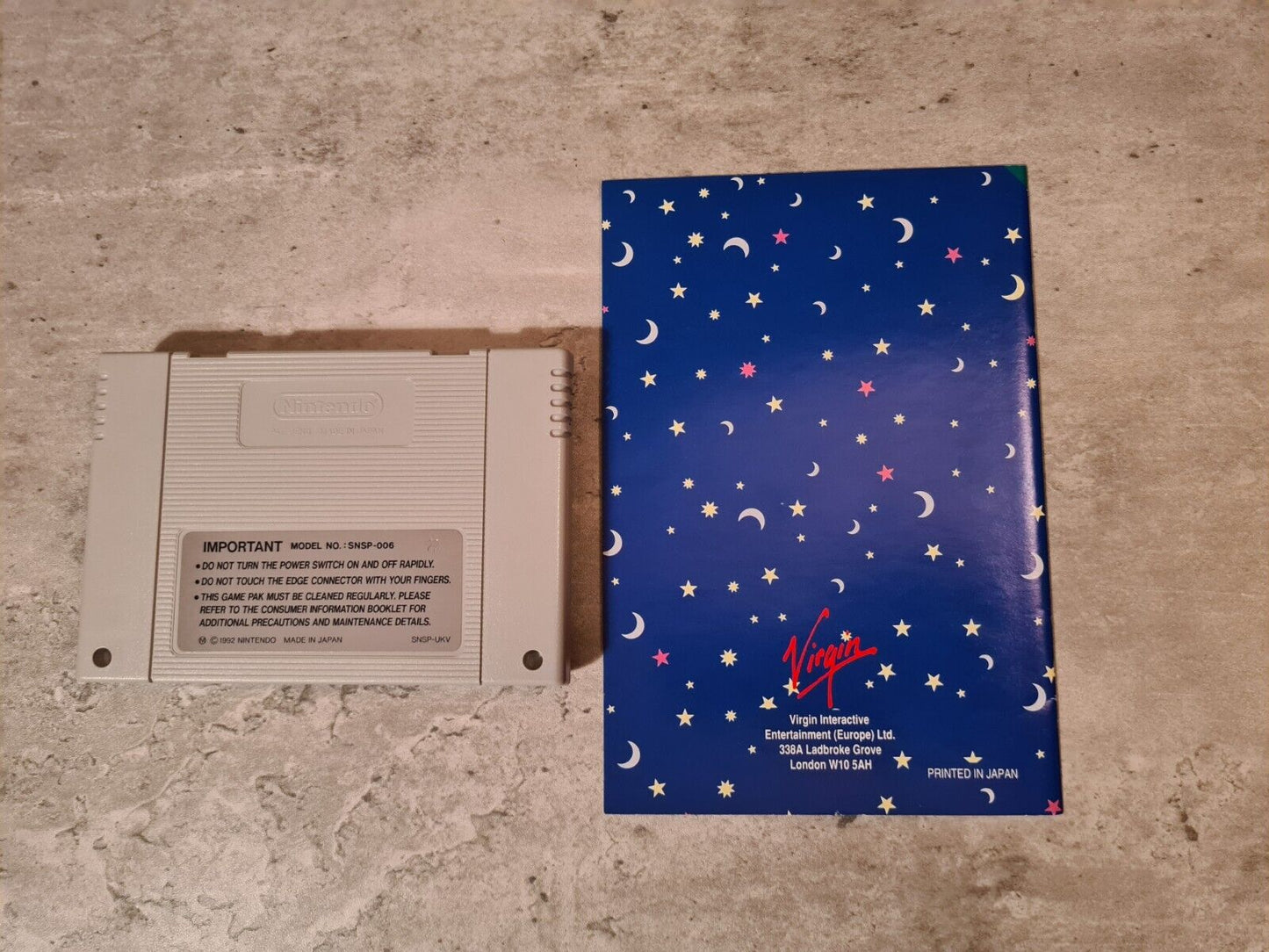 SNES Super Nintendo Young Merlin mit OVP und Anleitung + Players Guide UKV - T-Retro-Games