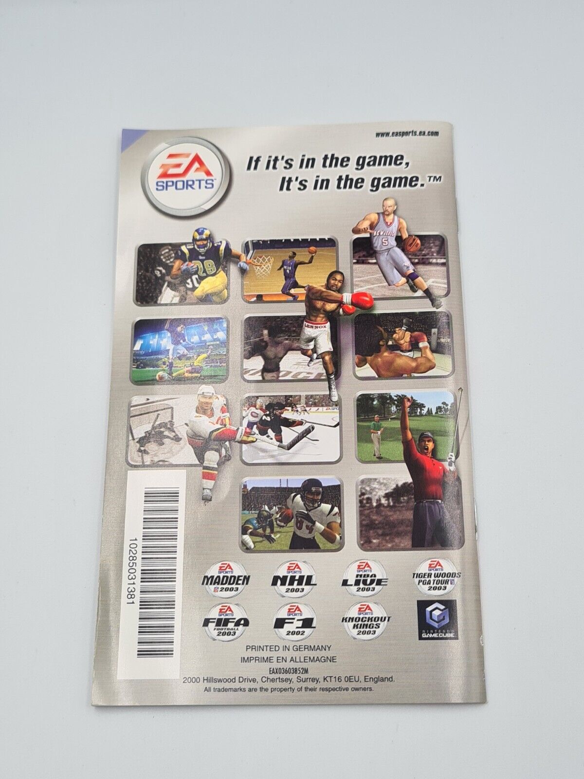 Nintendo GameCube NBA Live 2003 mit OVP und Anleitung EUU