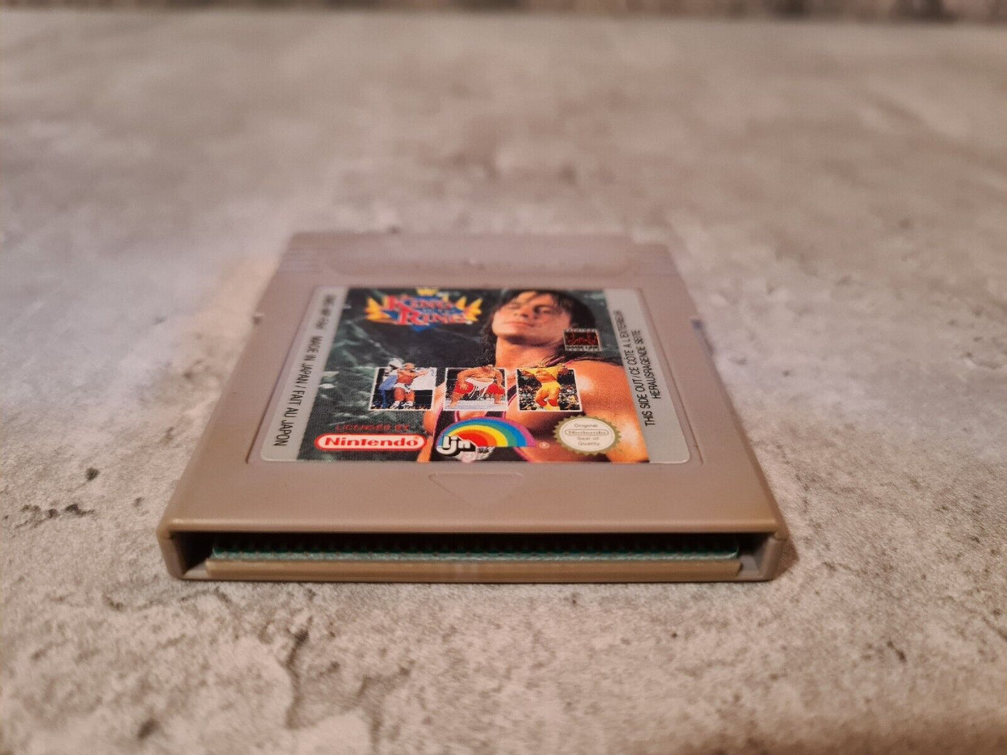 Nintendo Gameboy Classic Spiel WWF King of The Ring Modul FAH - T-Retro-Games