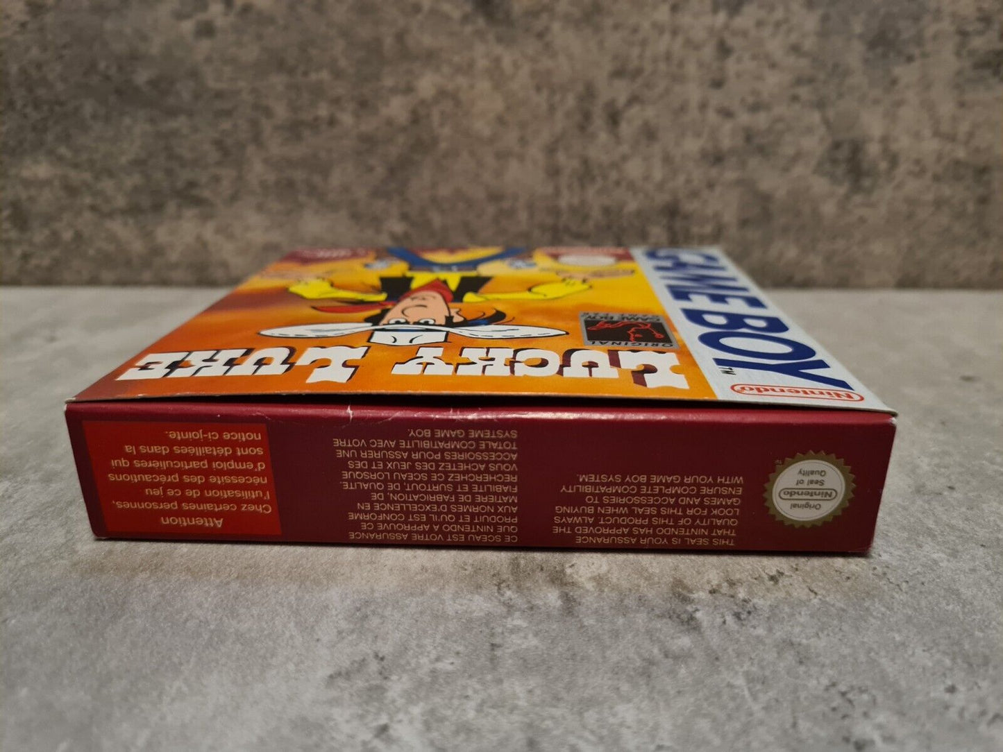 Nintendo Game Boy Classic Lucky Luke mit OVP und Anleitung + Poster FAH - T-Retro-Games
