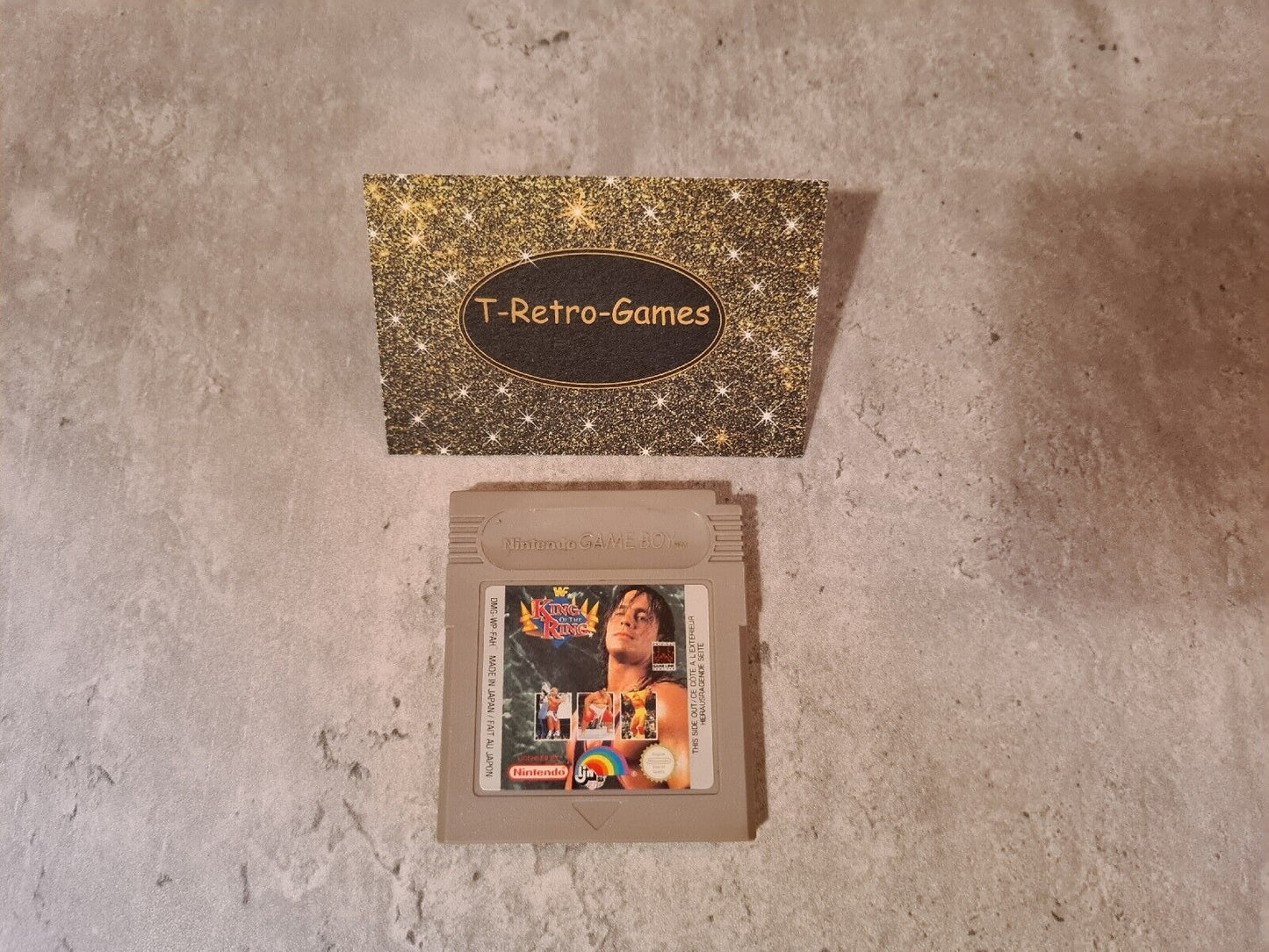 Nintendo Gameboy Classic Spiel WWF King of The Ring Modul FAH - T-Retro-Games