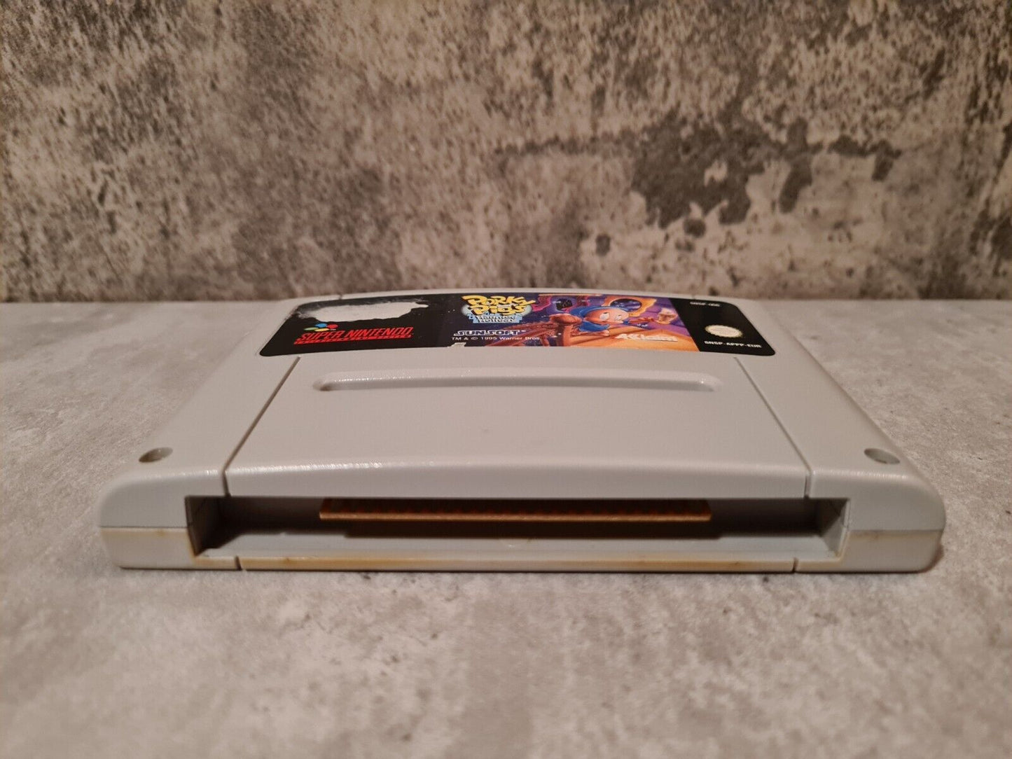 SNES Super Nintendo Porky Pig's Haunted Holiday Modul NOE - T-Retro-Games