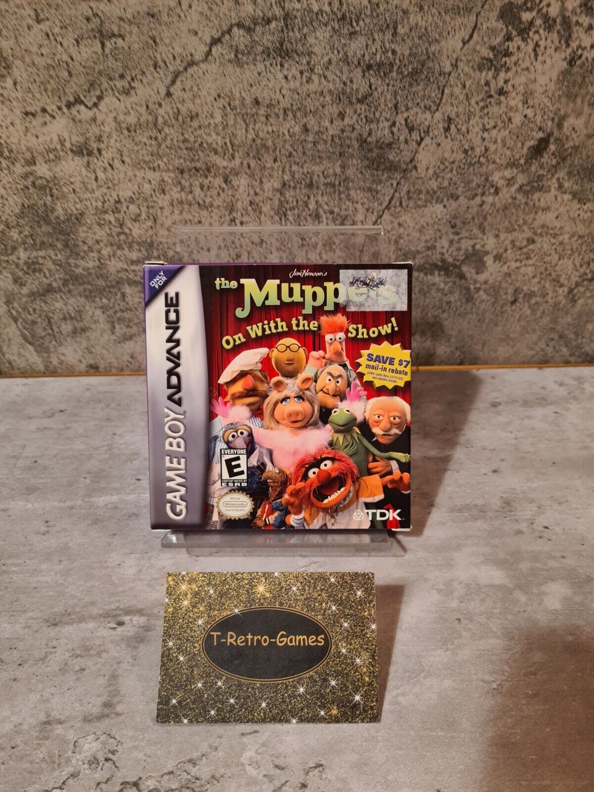 Nintendo Gameboy Advance The Muppets On with the Show! mit OVP und Anleitung USA - T-Retro-Games