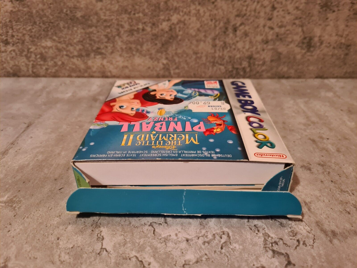 Gameboy Color Disney's The Little Mermaid II Pinball Frenzy + OVP und Anleitung - T-Retro-Games