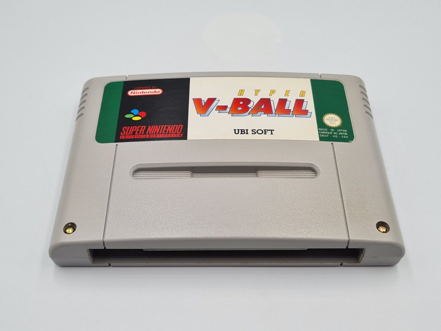 SNES Super Nintendo Hyper V-Ball mit OVP und Anleitung FAH - T-Retro-Games