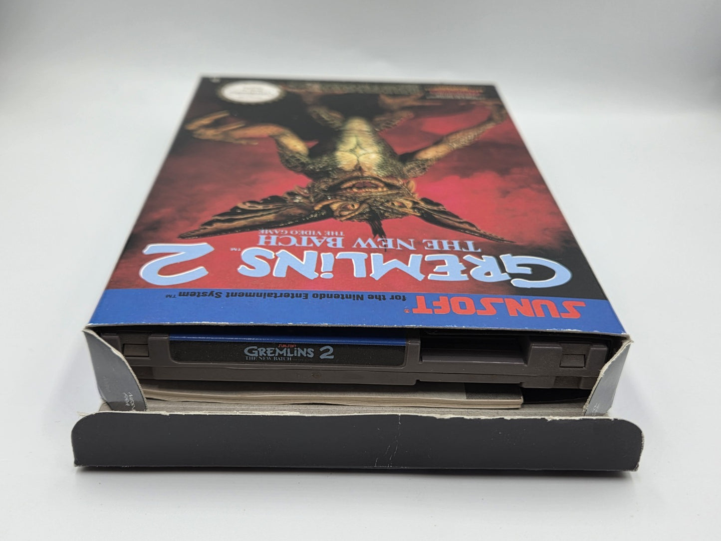 NES Gremlins 2 The New Batch The Video Game mit OVP und Anleitung FRA