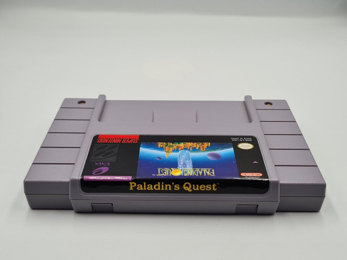 SNES Super Nintendo Paladin's Quest mit OVP und Anleitung + Karte NTSC-USA - T-Retro-Games