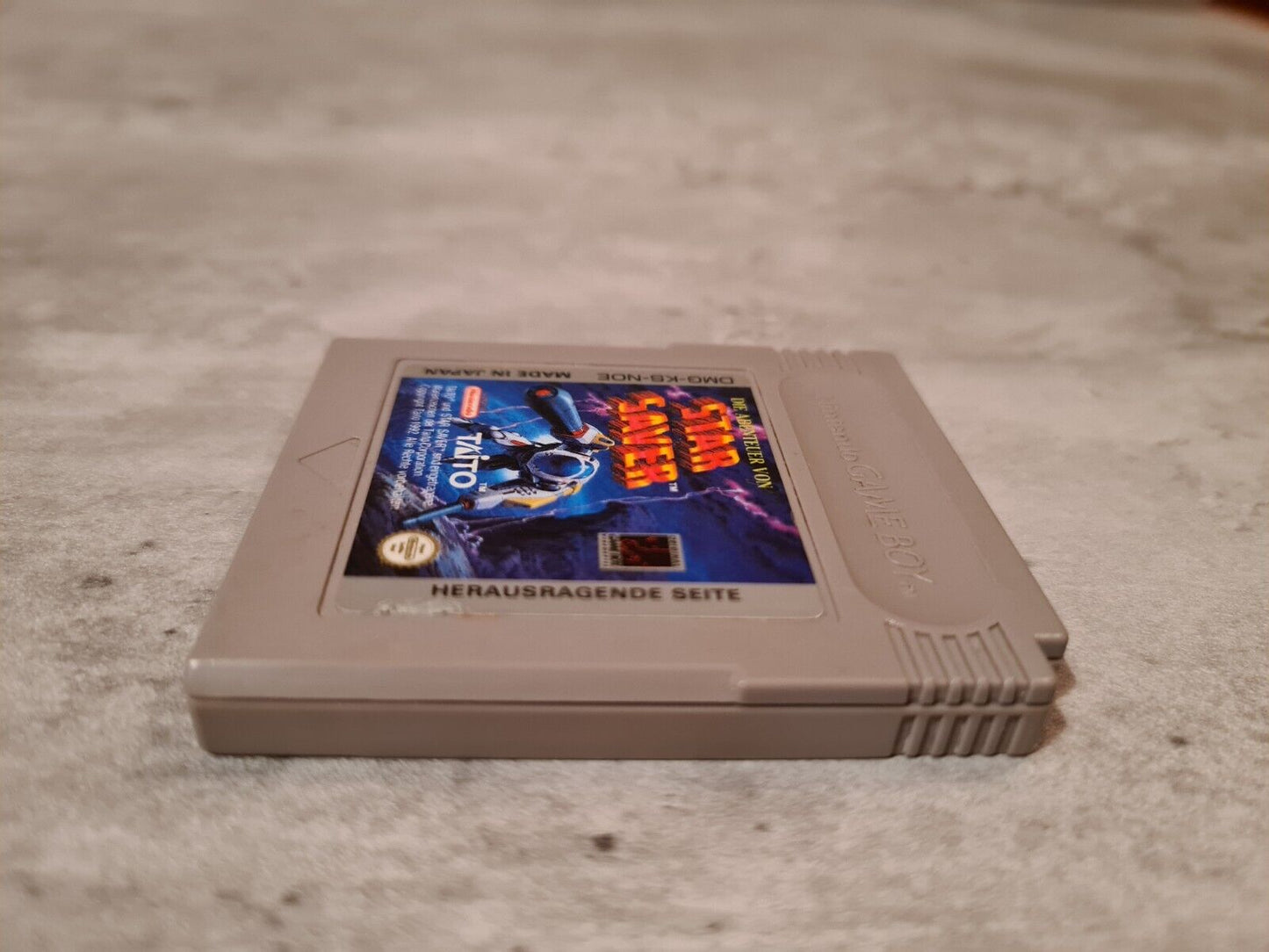 Nintendo Game Boy Classic Spiel Die Abenteuer von Star Saver Modul NOE - T-Retro-Games