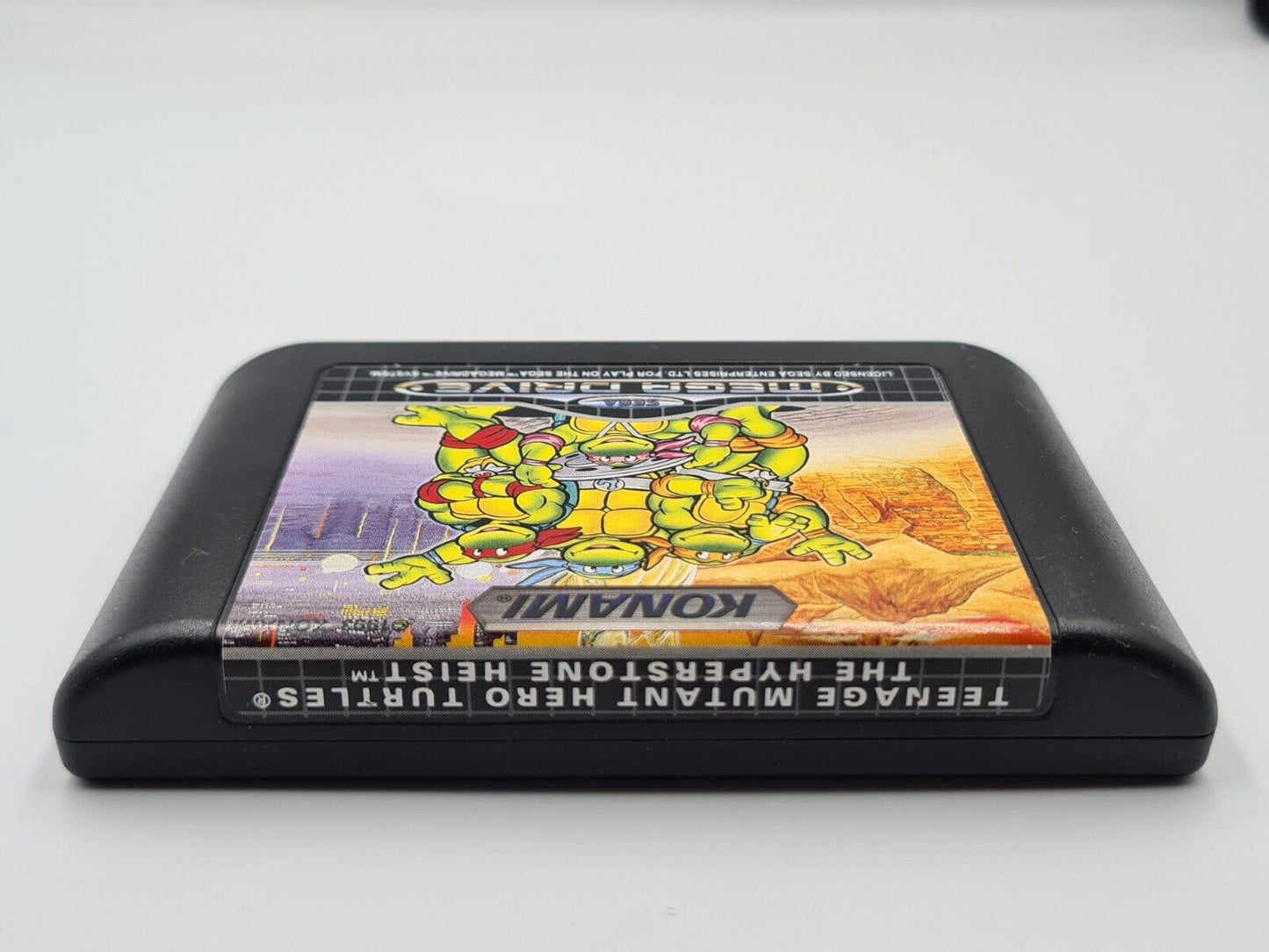 Sega Mega Drive Turtles The Hyperstone Heist mit OVP + Anleitung Multi Language - T-Retro-Games