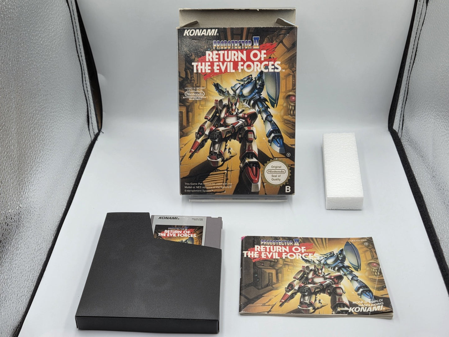NES Probotector II Return of The Evil Forces mit OVP und Anleitung FRG