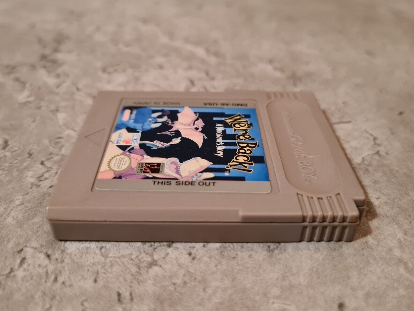 Nintendo Game Boy Classic Spiel We're Back! A Dinosaur's Story Modul USA - T-Retro-Games