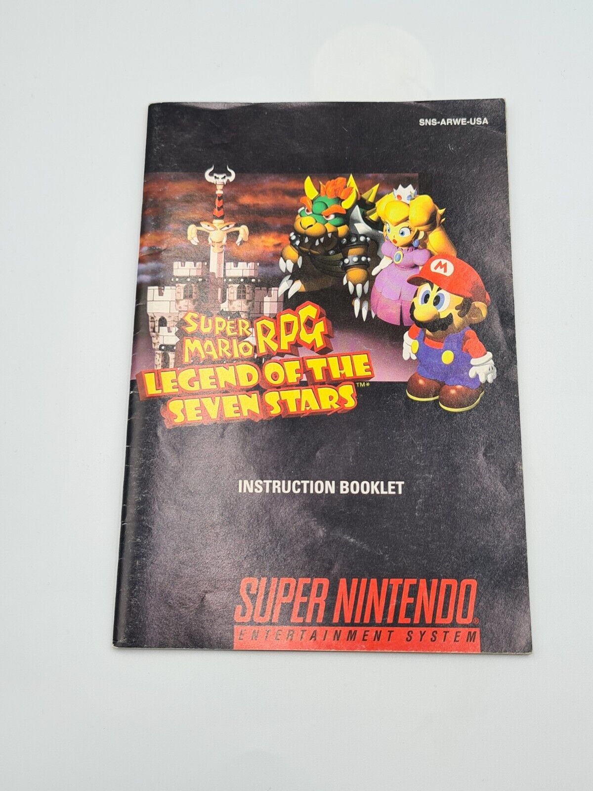 Super Nintendo Super Mario RPG Legend of The Seven Stars OVP + Anleitung USA