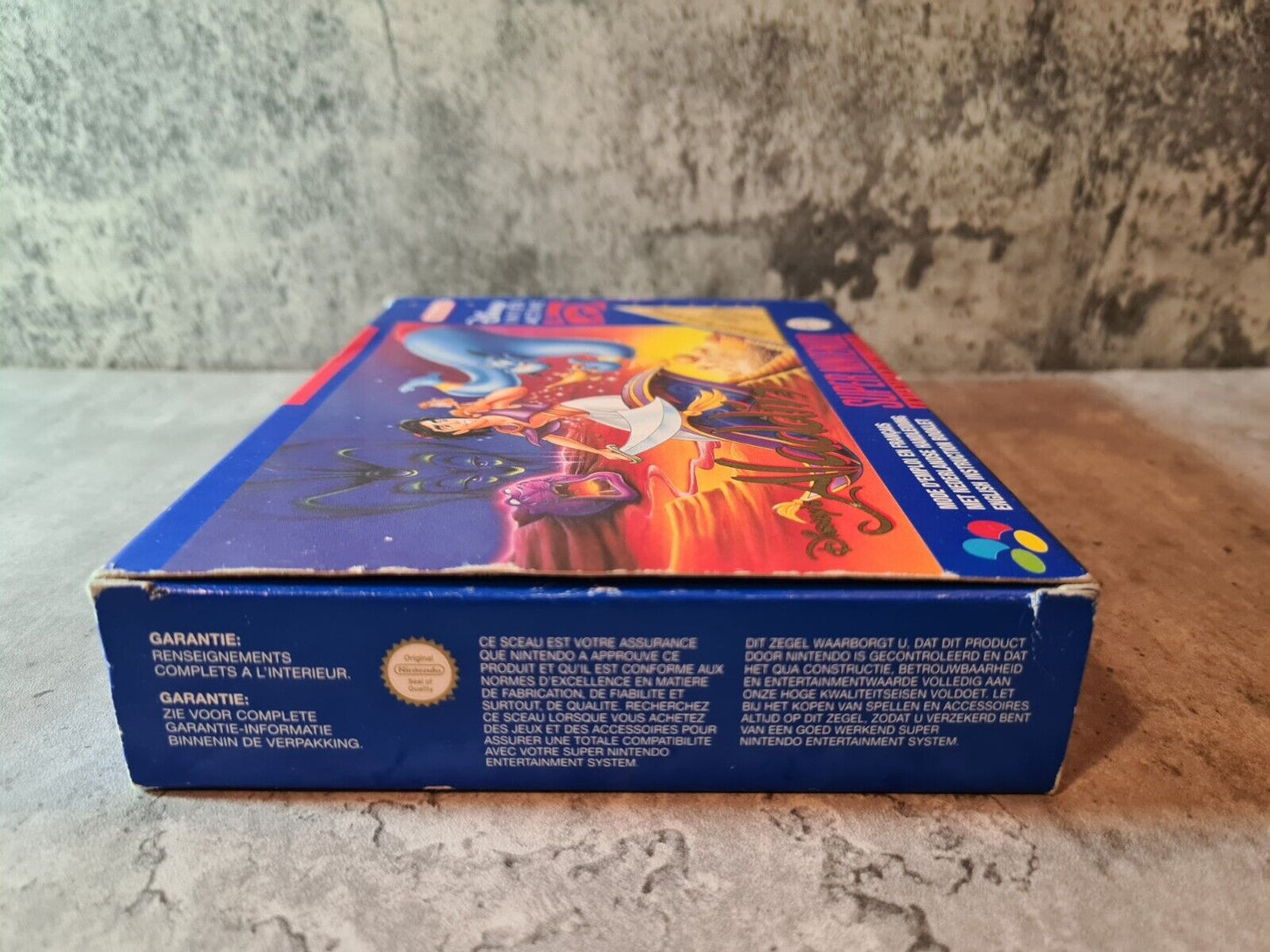 SNES Super Nintendo Disney's Aladdin mit OVP und Anleitung FAH - T-Retro-Games