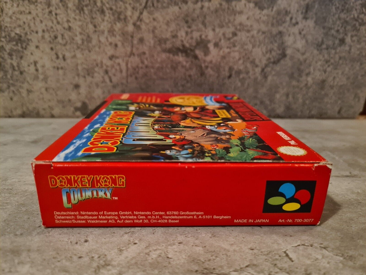 SNES Super Nintendo Donkey Kong Country mit OVP und Anleitung NOE - T-Retro-Games