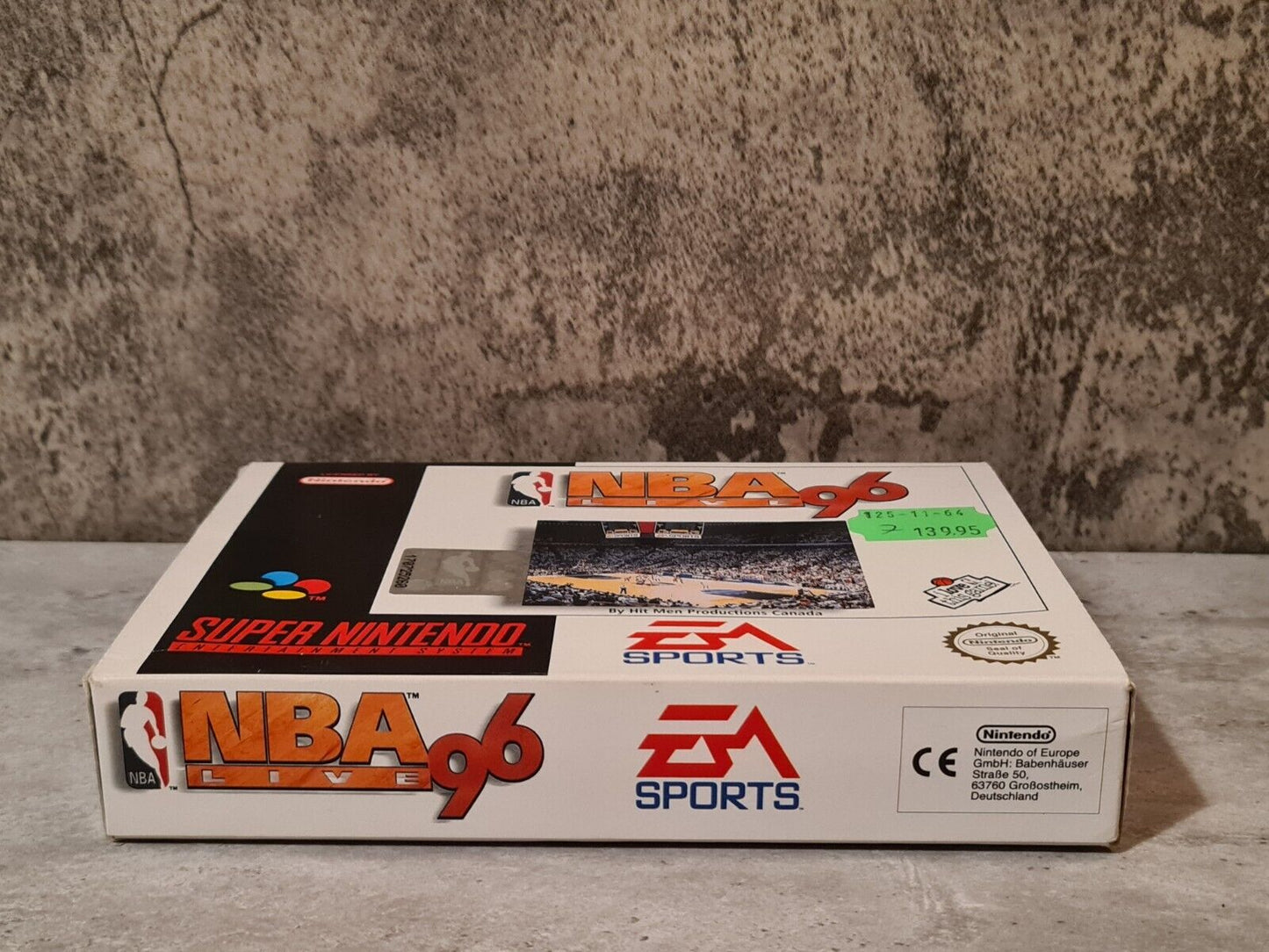 SNES Super Nintendo NBA Live 96 mit OVP und Anleitung EUR - T-Retro-Games