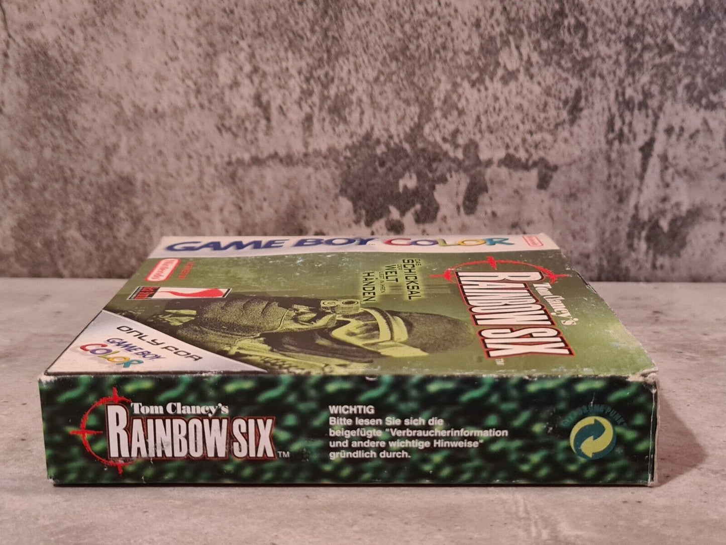 Nintendo Game Boy Color Spiel Tom Clancy's Rainbow Six mit OVP und Anleitung NOE - T-Retro-Games
