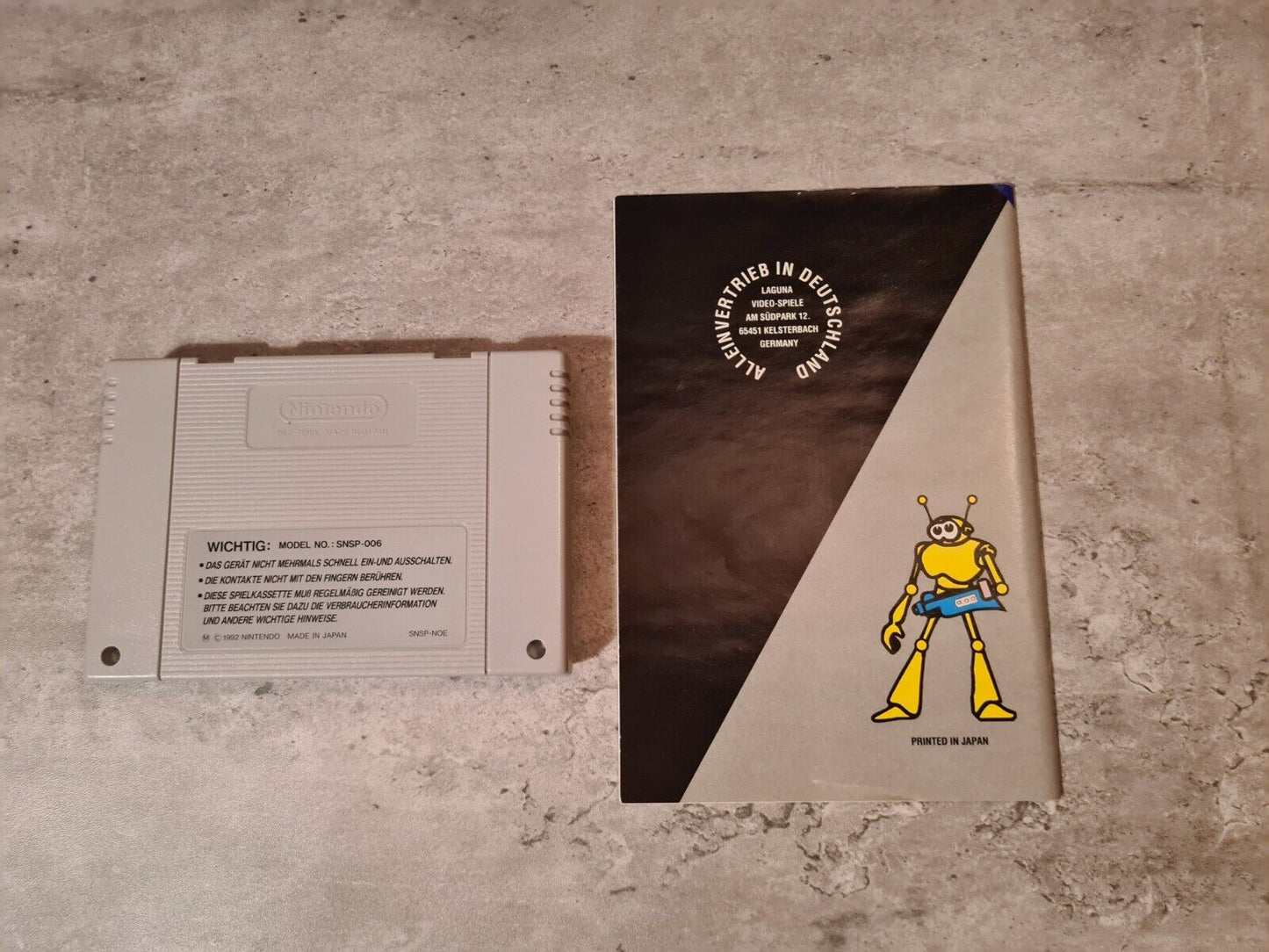 SNES Super Nintendo B.O.B. mit OVP und Anleitung NOE - T-Retro-Games
