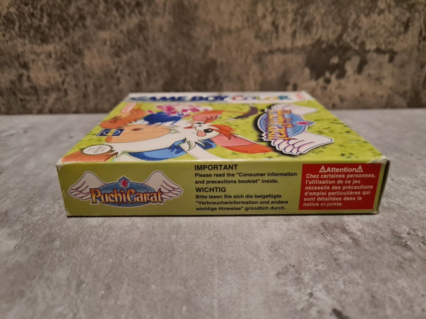 Nintendo Game Boy Color Puchi Carat mit OVP und Anleitung EUR - T-Retro-Games