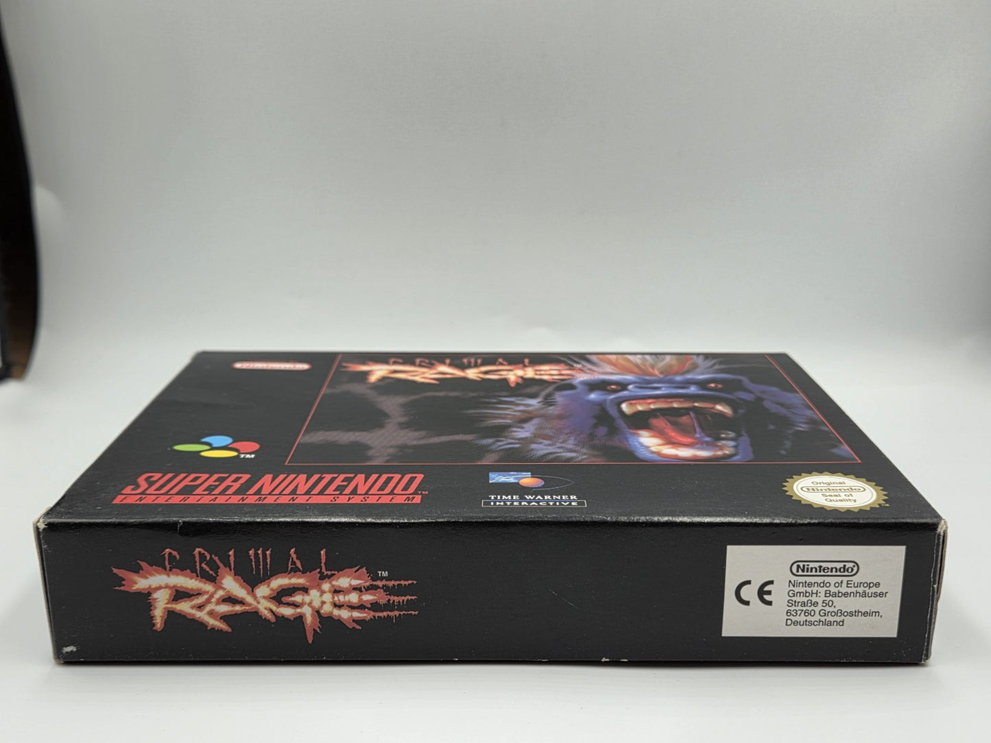 SNES Super Nintendo Primal Rage mit OVP und Anleitung EUR