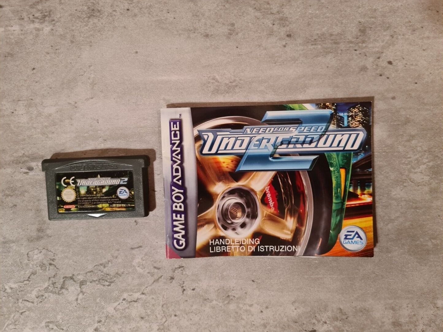 Nintendo Gameboy Advance Need for Speed Underground 2 mit OVP und Anleitung EUR - T-Retro-Games