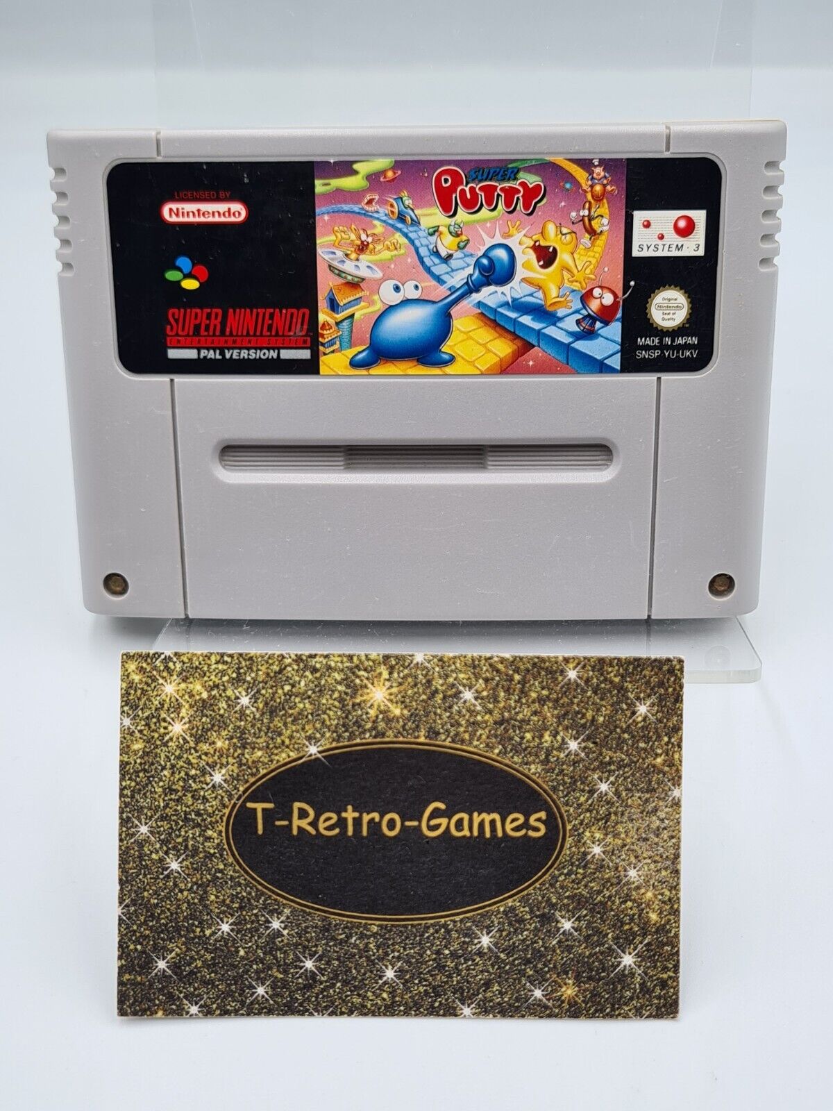 SNES Super Nintendo Super Putty Modul UKV - T-Retro-Games