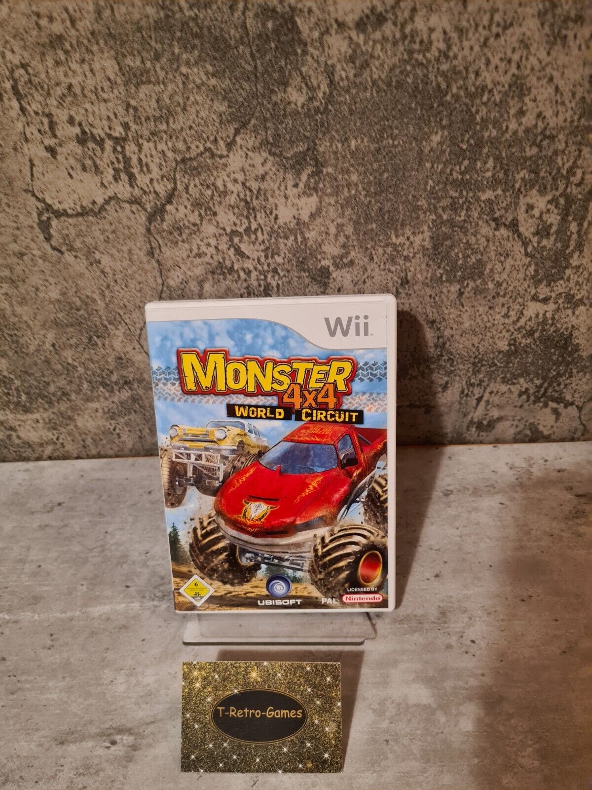Nintendo Wii Spiel Monster 4x4 World Circuit mit OVP und Anleitung NOE