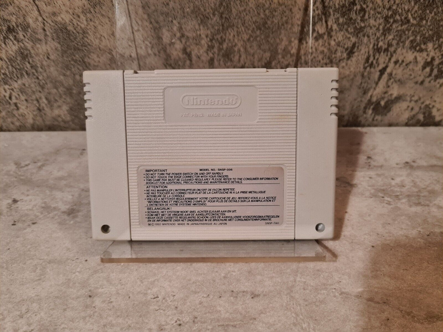 SNES Super Nintendo Last Action Hero Modul FAH - T-Retro-Games