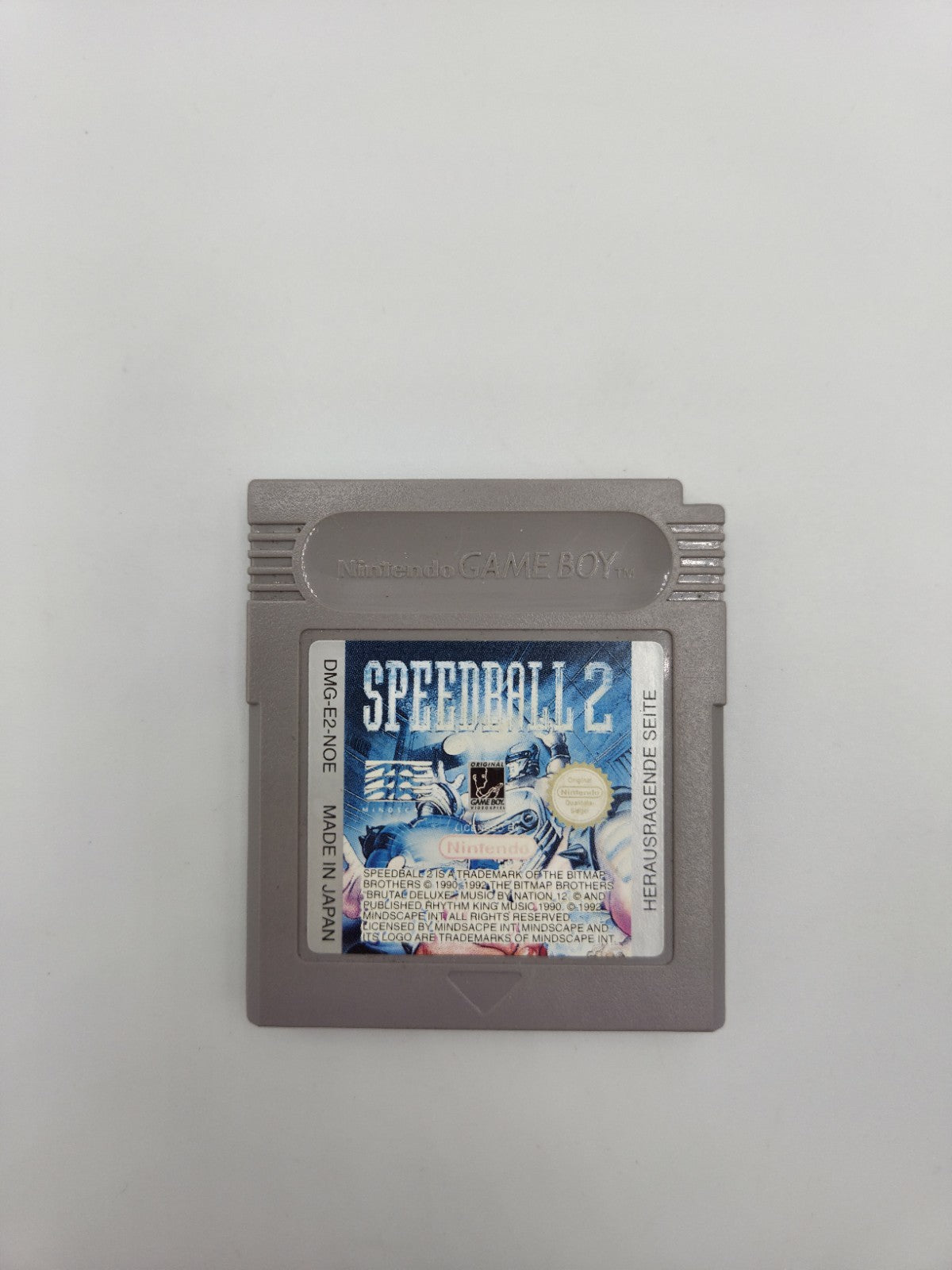 Nintendo Game Boy Classic Spiel Speedball 2 Modul NOE