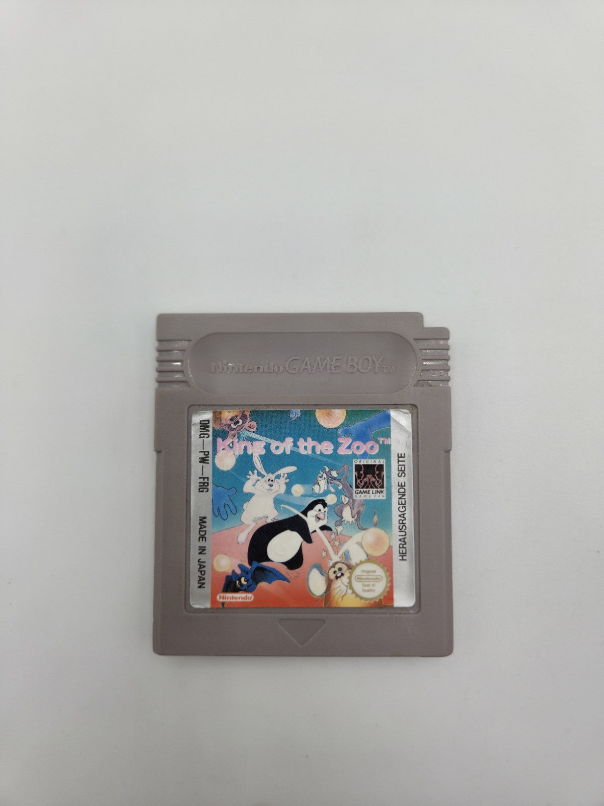 Nintendo Game Boy Classic Spiel King of The Zoo Modul FRG