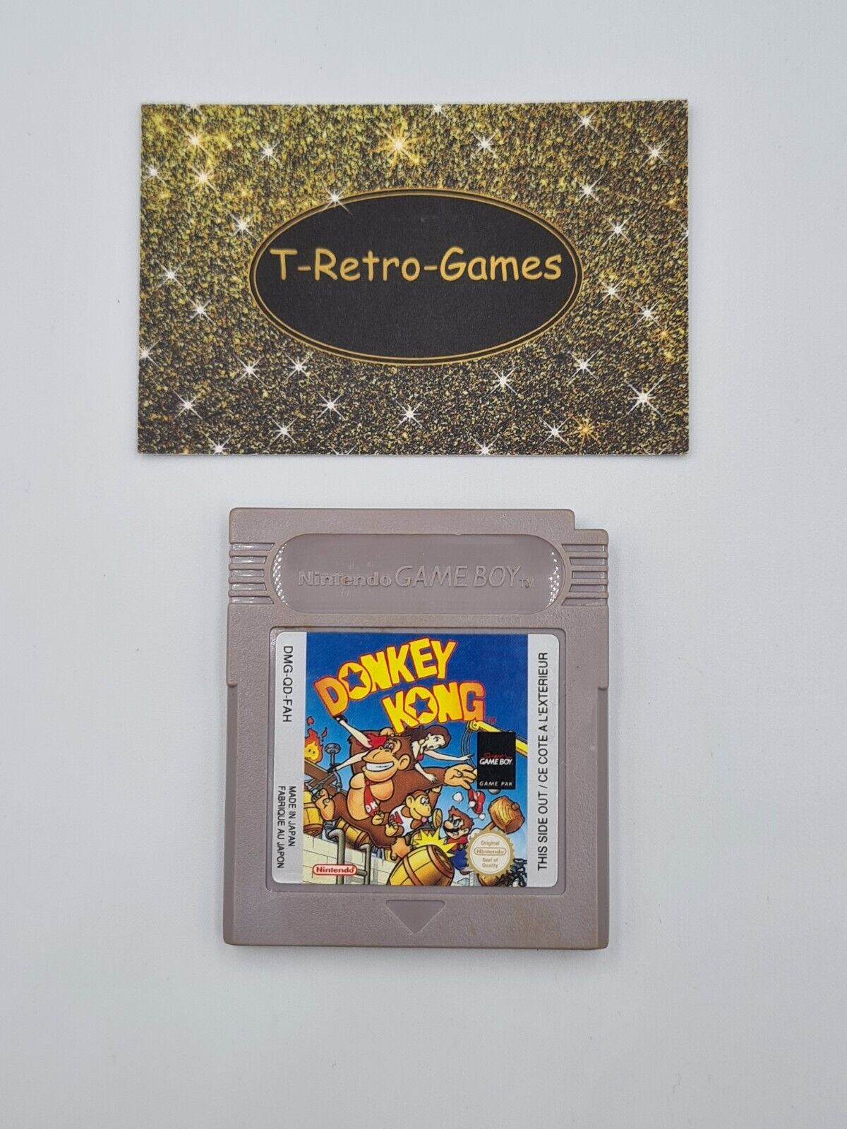 Nintendo Game Boy Classic Spiel Donkey Kong Modul FAH - T-Retro-Games