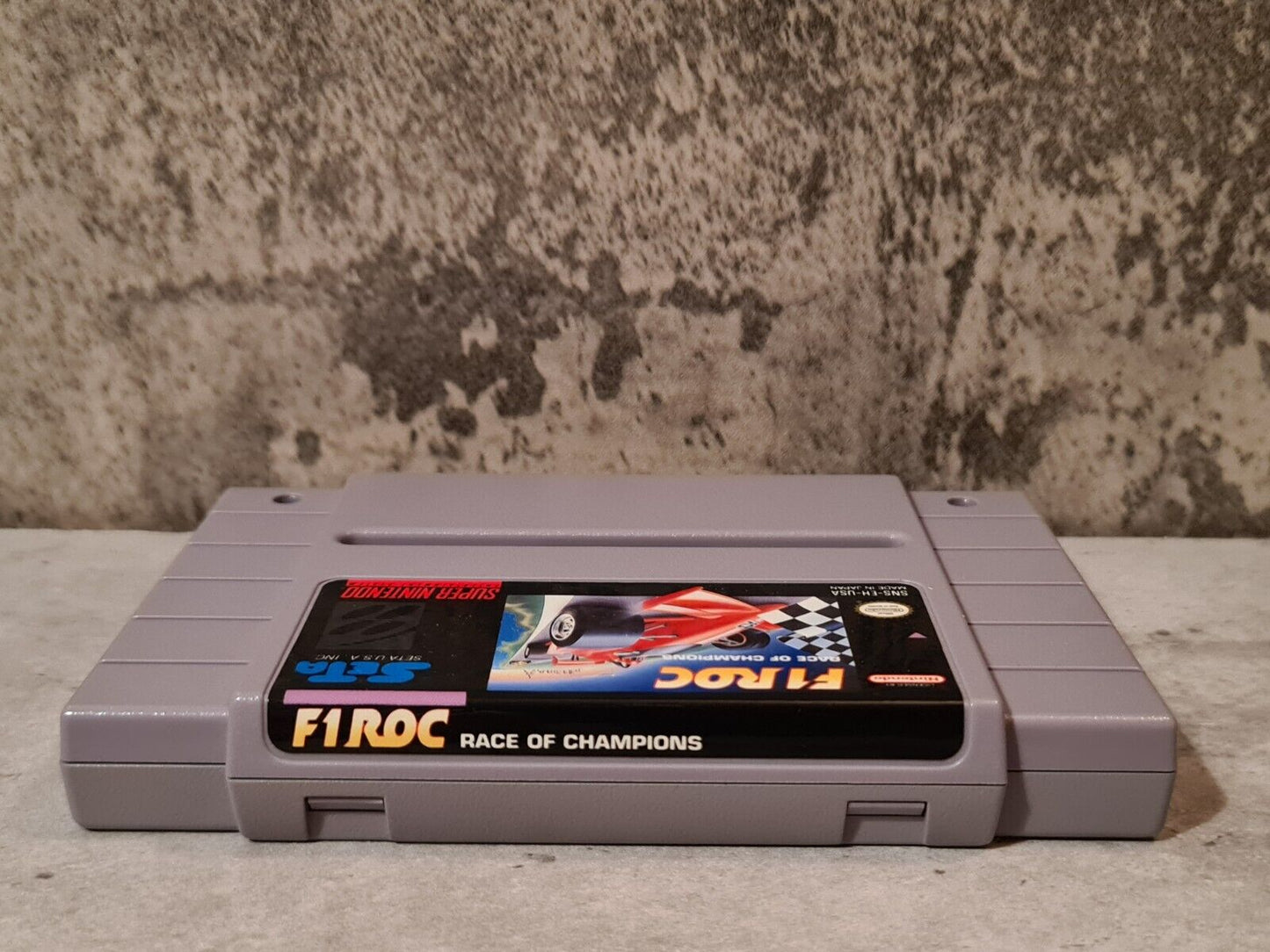 SNES Super Nintendo F1 ROC Race of Champions mit OVP und Anleitung NTSC-USA - T-Retro-Games