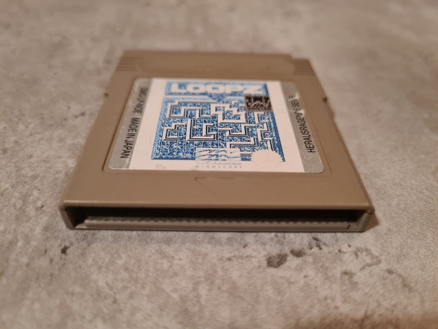 Nintendo Gameboy Classic Spiel Loopz Modul NOE - T-Retro-Games