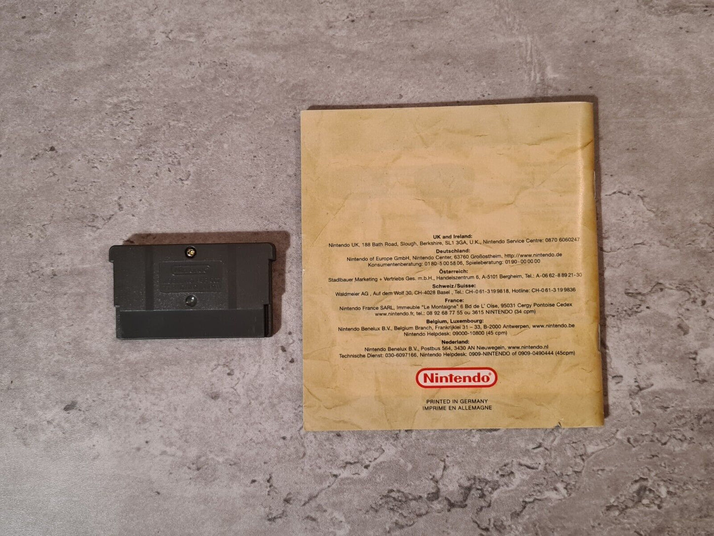 Nintendo Gameboy Advance The Legend of Zelda Four Swords mit OVP + Anleitung EUR - T-Retro-Games