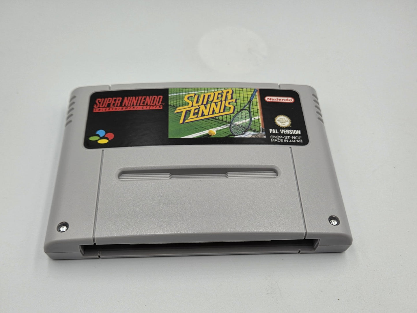 SNES Super Nintendo Super Tennis mit OVP und Anleitung NOE