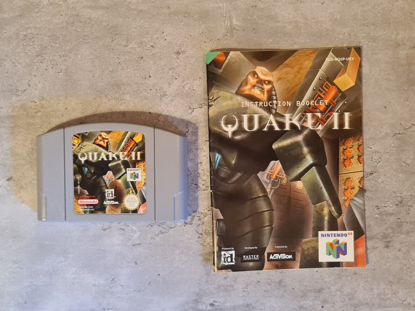 N64 Nintendo 64 Quake II mit OVP und Anleitung UKV - T-Retro-Games
