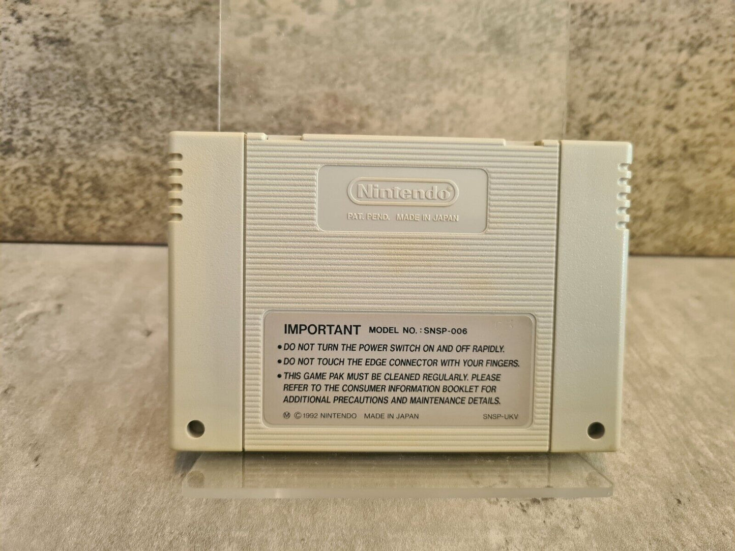 SNES Super Nintendo Boxing Legends of The Ring Modul UKV - T-Retro-Games