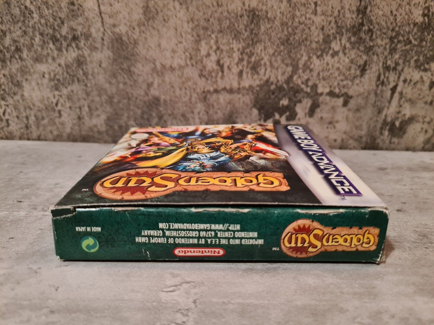 Nintendo Gameboy Advance Golden Sun mit OVP und Anleitung EUR - T-Retro-Games