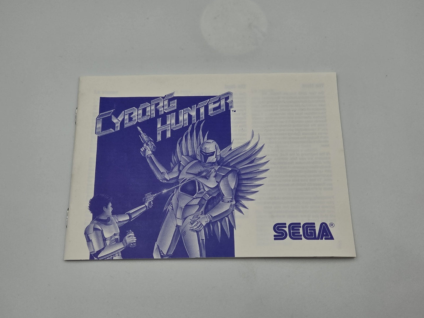 Sega Master System Cyborg Hunter mit OVP und Anleitung Multilingual