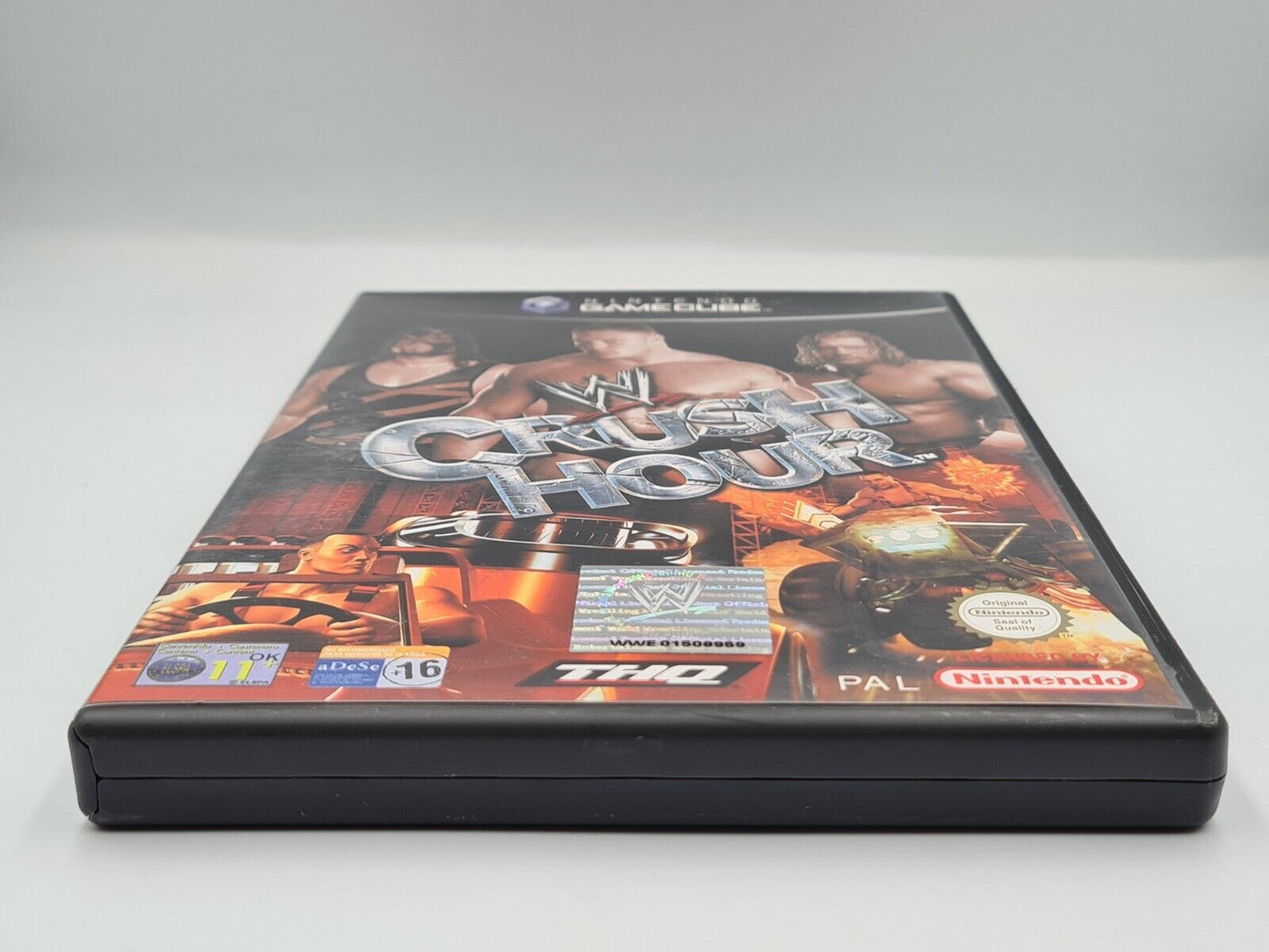 Nintendo GameCube WWF Crush Hour mit OVP und Anleitung UKV - T-Retro-Games