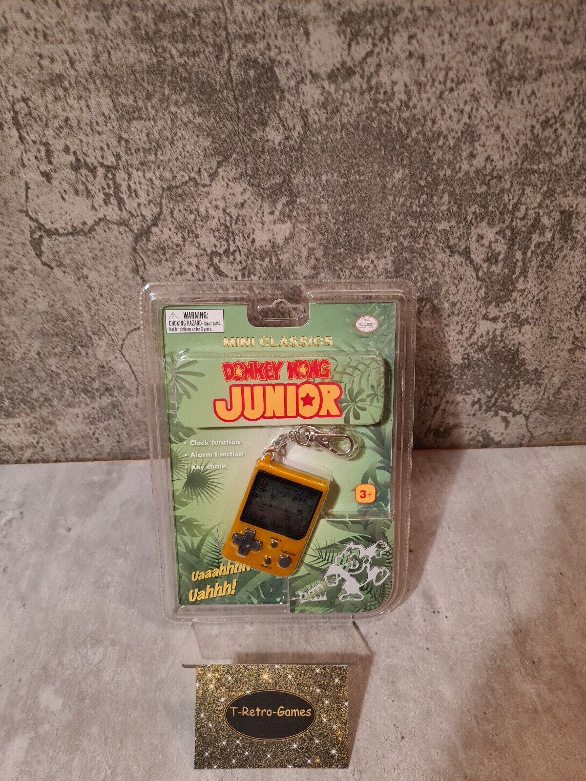 Nintendo Mini Classics Donkey Kong Junior Schlüsselanhänger Neu - T-Retro-Games