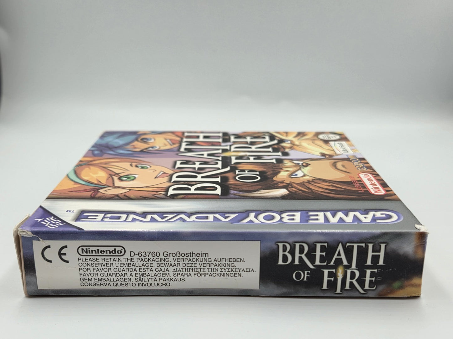 Nintendo Game Boy Advance Breath of Fire mit OVP und Anleitung EUR